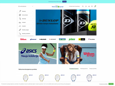 tennis-land.lt snapshot