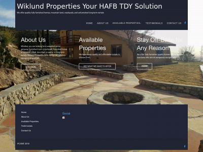 wiklundproperties.com snapshot
