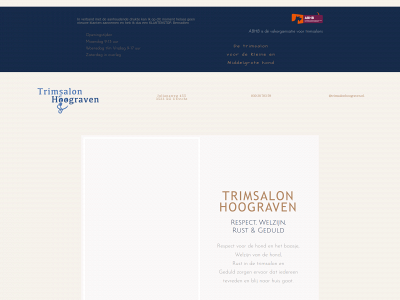 trimsalonhoograven.nl snapshot