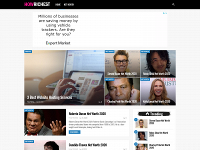 howrichest.com snapshot