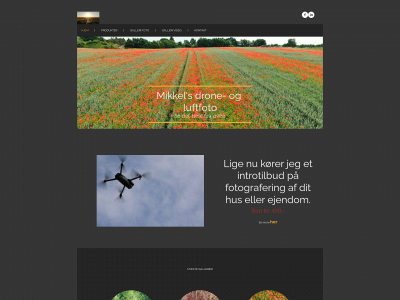 mikkelsdrone.dk snapshot