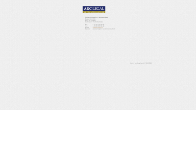 arclegal.nl snapshot