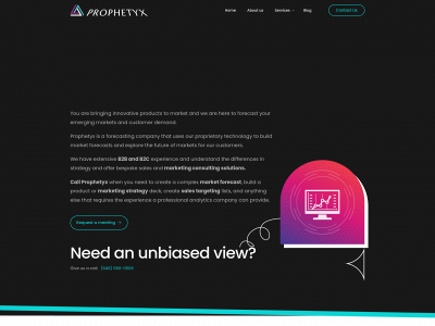 prophetyx.com snapshot