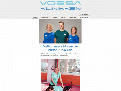 vossaklinikken.no snapshot