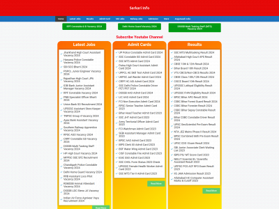 sarkari-info.com snapshot