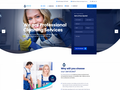 evacleaningservice.se snapshot