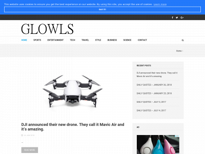 glowls.com snapshot