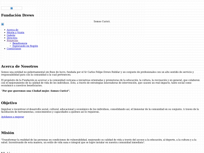 fundaciondrews.cl snapshot