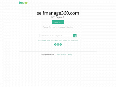 selfmanage360.com snapshot