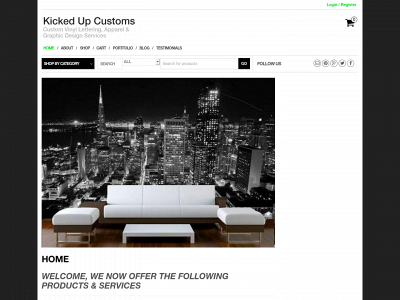 kickedupcustoms.com snapshot