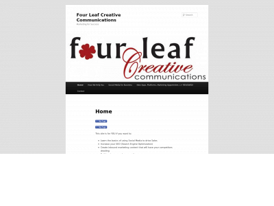 fourleafcreativecommunications.com snapshot