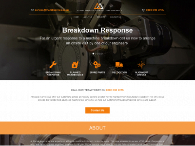 mazakservice.co.uk snapshot