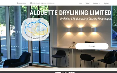 alouette-drylining-limited.co.uk snapshot