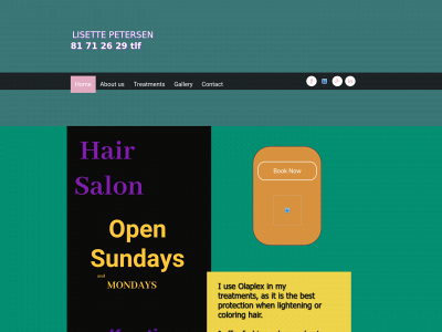 lisette-petersen.dk snapshot
