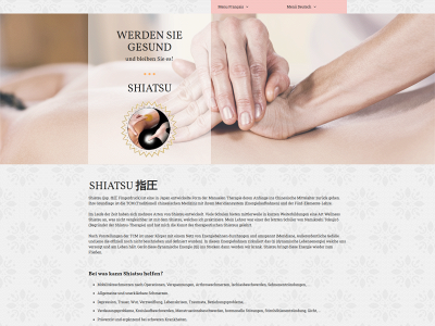 shiatsu-therapie.be snapshot