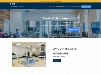 www.vividcowork.com snapshot