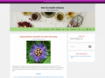 newerahealthandbeauty.com snapshot