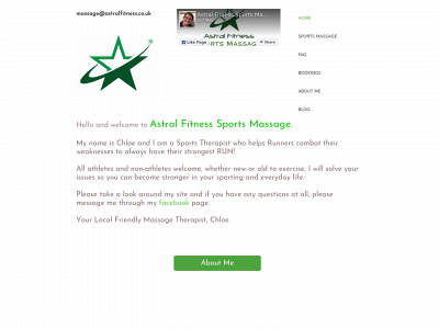 astralfitness.co.uk snapshot