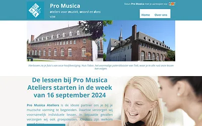 promusica-ateliers.be snapshot