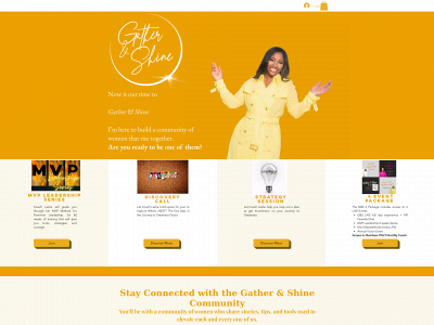 gatherandshine.com snapshot