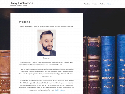 tobyhazlewood.com snapshot