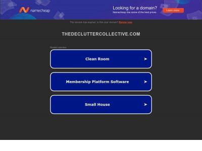 thedecluttercollective.com snapshot