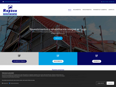 www.revestimientosraposo.com snapshot