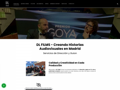 davidlarafilm.es snapshot