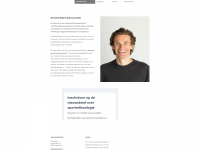 sportreflexologie.be snapshot