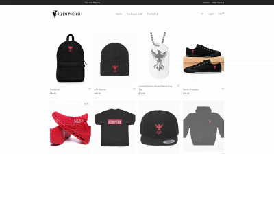 rizenphenix.com snapshot
