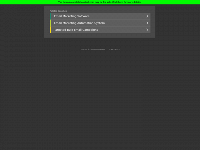 constatntcontact.com snapshot