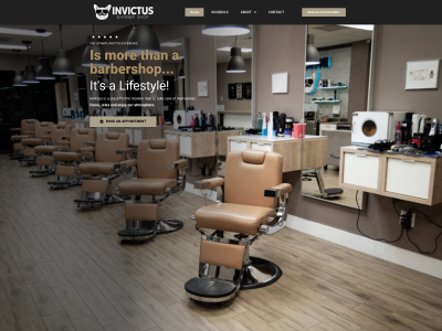 invictusbarbershop.com snapshot