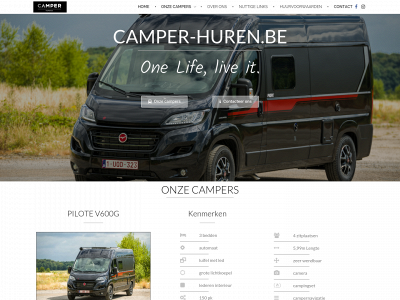 camper-huren.be snapshot