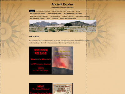 ancientexodus.com snapshot
