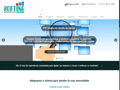 softing.com.br snapshot