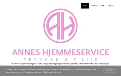 anneshjemmeservice.dk snapshot