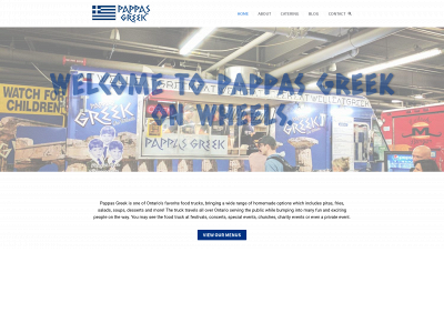pappasgreek.com snapshot