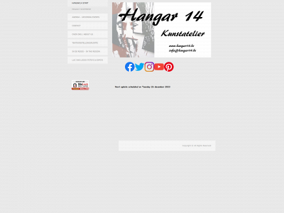 hangar14.be snapshot
