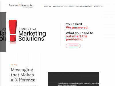 newmanandnewmaninc.com snapshot