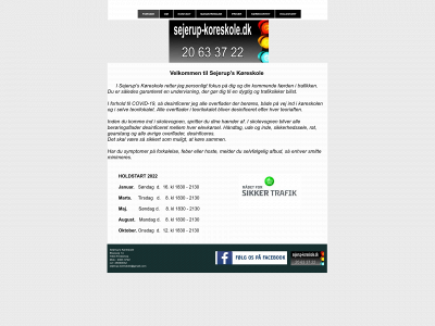 sejerup-koreskole.dk snapshot
