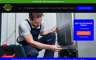 bartleysappliances.com snapshot