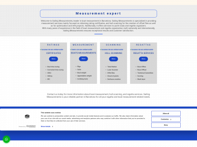 sailingmeasurements.com snapshot