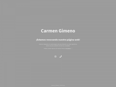 carmengimeno.com snapshot
