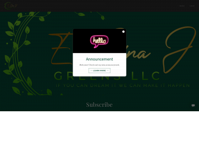 ecinajgreens.com snapshot