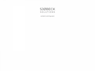 sjobecksolutions.com snapshot
