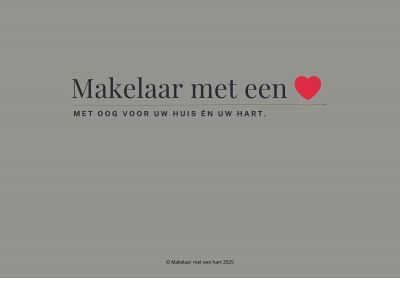 makelaarmeteenhart.nl snapshot