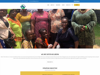 sisteraidliberia.org snapshot