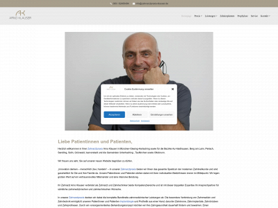 zahnarztpraxis-klauser.de snapshot