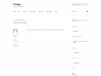 printgex.com snapshot