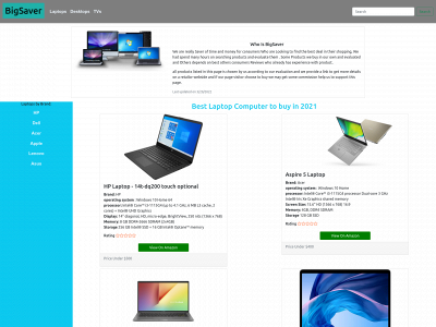big-saver.com snapshot